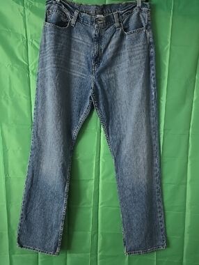 Men's Straight-Leg Denim Jeans — Classic Blue